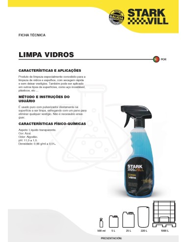 LIMPIACRISTALES ENVASE 500ml LIMPIACRISTALES ENVASE 500ml