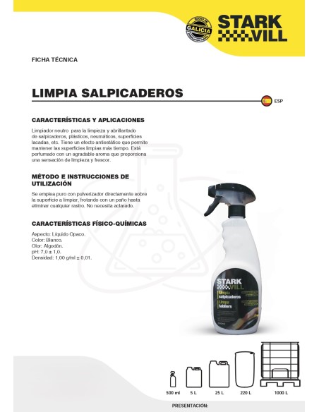 LIMPIA SALPICADEROS ENVASE 500ml