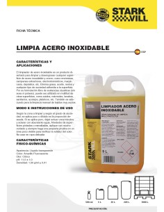 LIMPIADOR ACERO INOXIDAVLE ENVASE 500ml 2