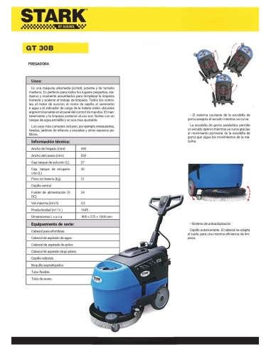 FREGADORA PROFESIONAL GT 30B (c/...