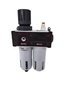 FILTRO REGULADOR + LUBRICADOR  1/2" 0-8BAR