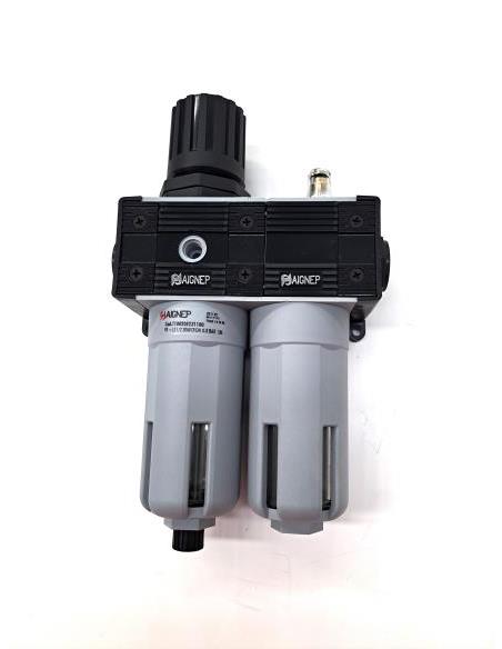 FILTRO REGULADOR + LUBRICADOR  1/2" 0-8BAR